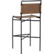 Corrigan 44.75 inch Cognac Leather Barstool